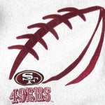 NFL (Legends) - San Francisco 49ers Embroidered Crew Neck Sweatshirt 1990s Medium