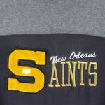 NFL (Nutmeg) - New Orleans Saints Embroidered Crew Neck Sweatshirt 1990s Large Vintage Retro Football