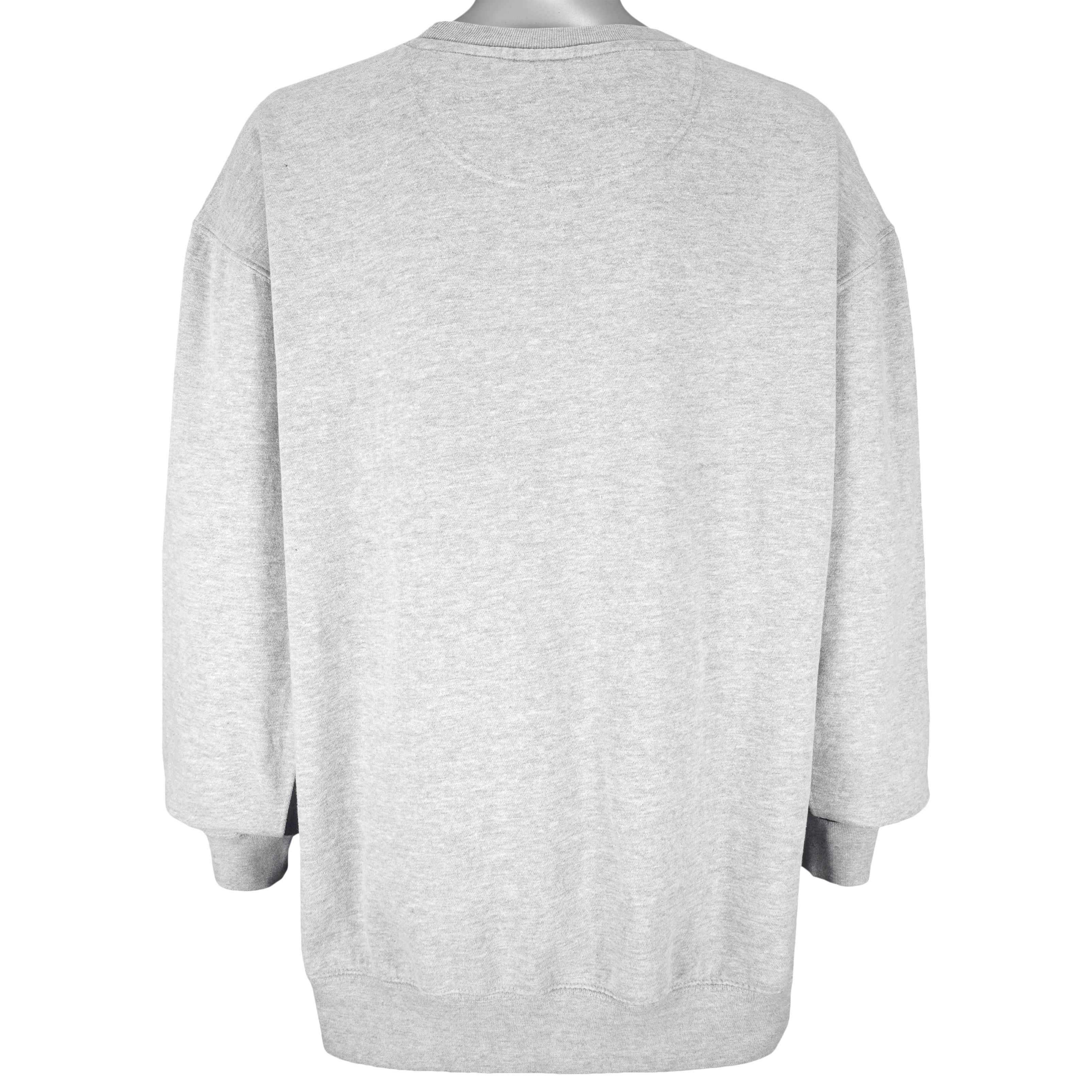NHL (Blue Line) - San Jose Sharks Crew Neck Sweatshirt 2000s X-Large Vintage Retro Hockey