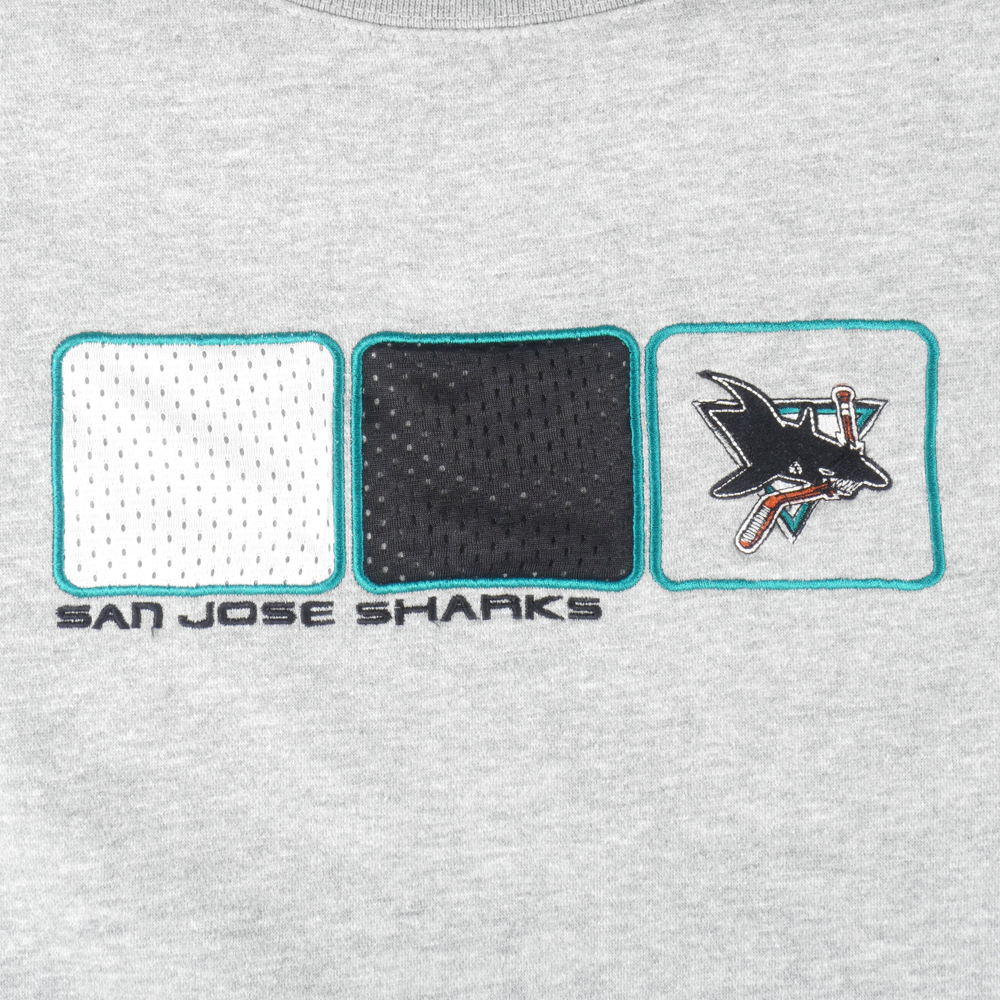 Vintage 00s Black NHL San Jose Sharks T-Shirt - Large Cotton
