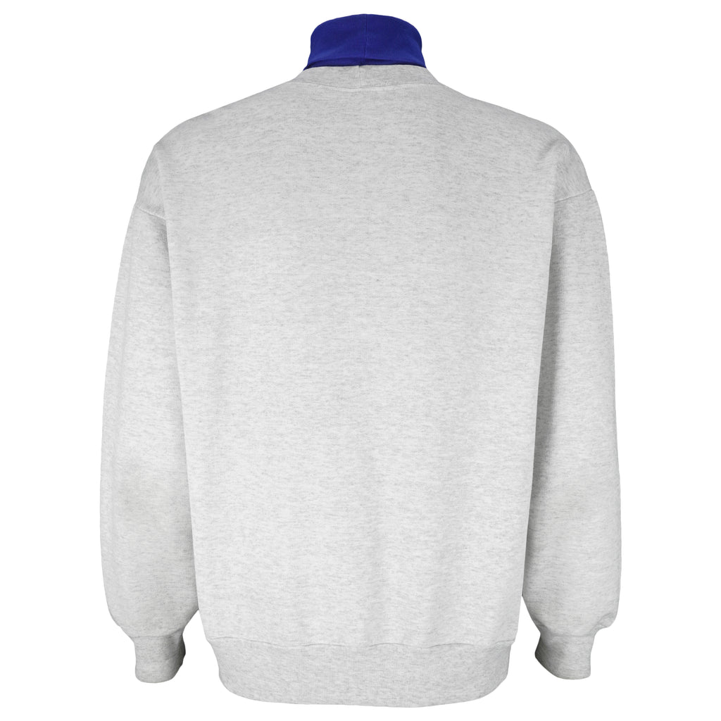 NFL (Majestic) - New York Giants Turtleneck Sweatshirt 1990s Large Vintage Retro Football