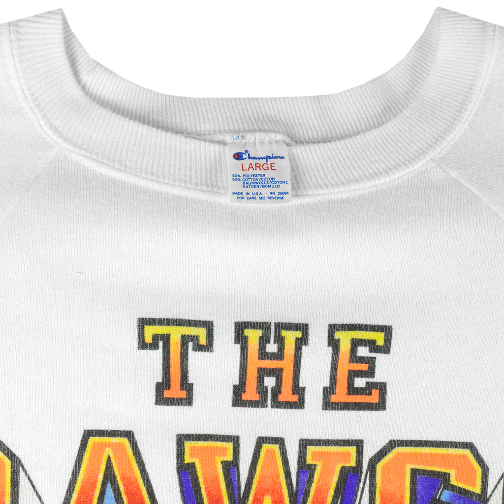 Champion - Cleveland Browns The Dawgs Crew Neck Sweatshirt 1990s Large Vintage Retro Football