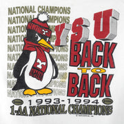 NCAA - YSU National Champions Crew Neck Sweatshirt 1994 X-Large Vintage Retro Football College