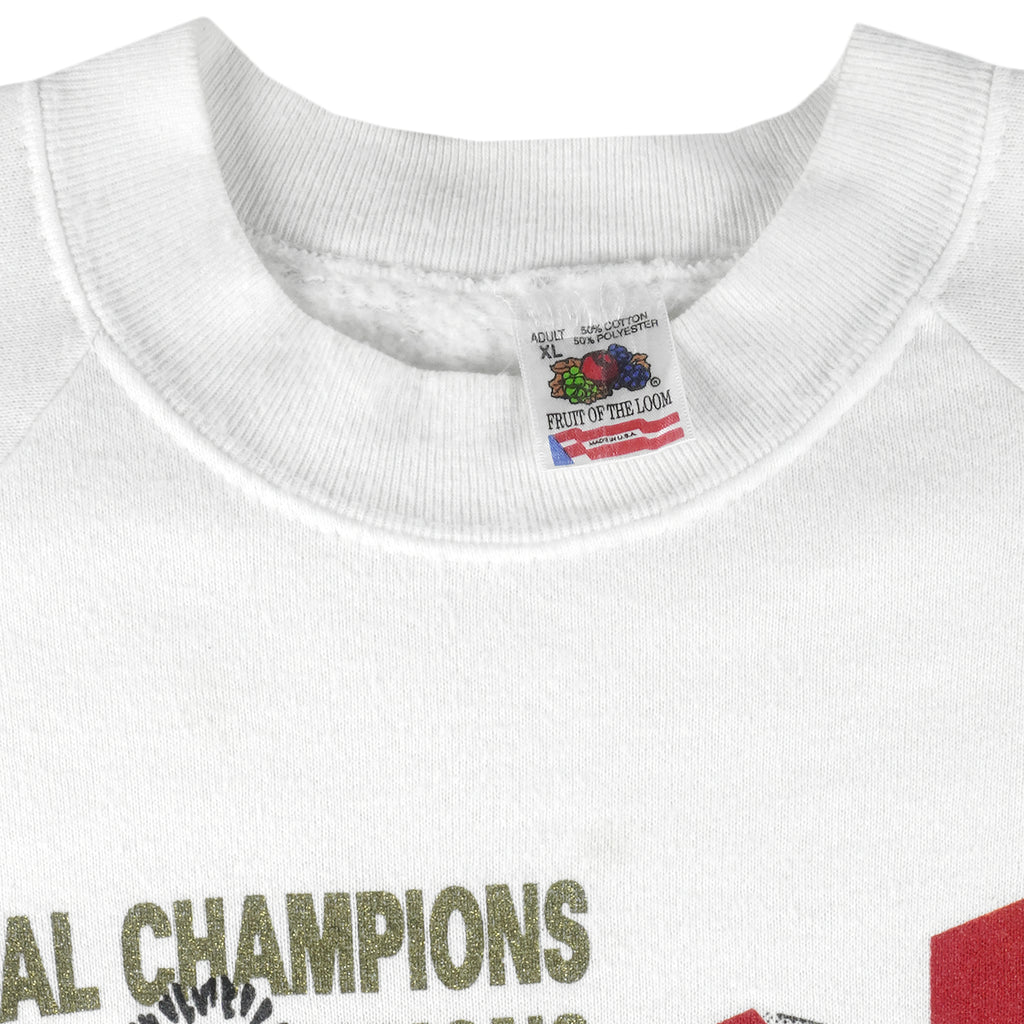 NCAA - YSU National Champions Crew Neck Sweatshirt 1994 X-Large Vintage Retro Football College