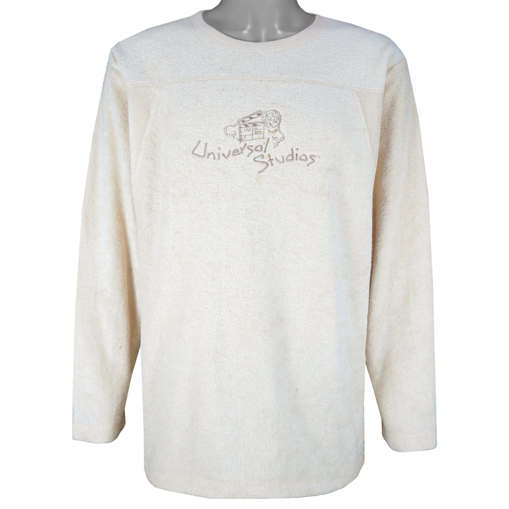 Vintage - Universal Studios Embroidered Crew Neck Sweatshirt 1990s Large Vintage Retro
