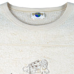 Vintage - Universal Studios Embroidered Crew Neck Sweatshirt 1990s Large Vintage Retro