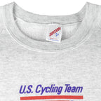 Vintage - U.S. Cycling Team Barcelona Crew Neck Sweatshirt 1992 Medium Vintage Retro