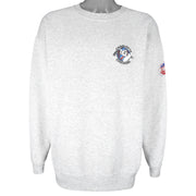 NHL (ECHL) - Charlotte Checkers Crew Neck Sweatshirt 1990s XX-Large Vintage Retro Hockey