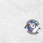 NHL (ECHL) - Charlotte Checkers Crew Neck Sweatshirt 1990s XX-Large Vintage Retro Hockey