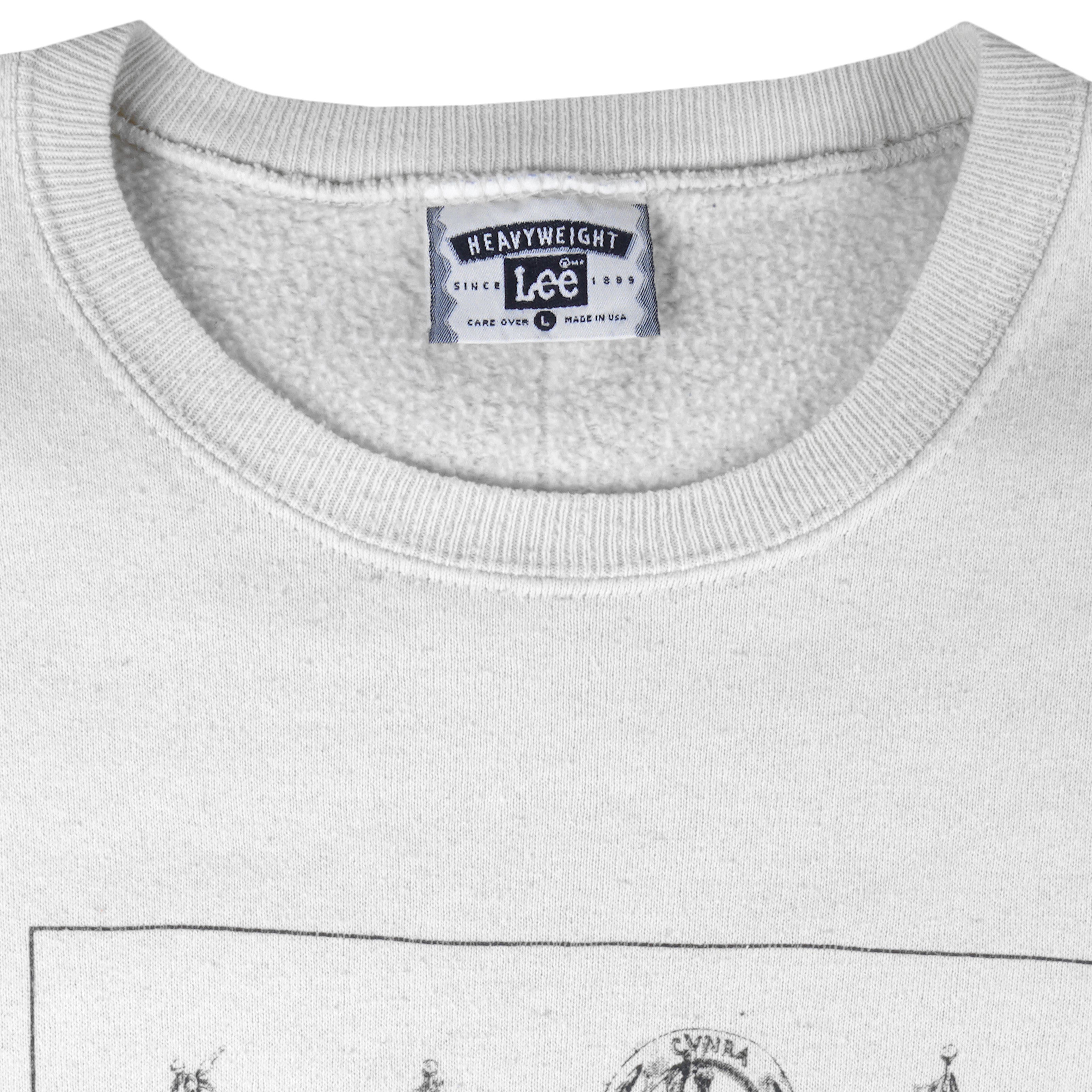 Vintage (Lee) - Aetna Toe to Toe Marathon Crew Neck Sweatshirt 1990s Large Vintage Retro