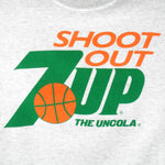Champion - 7-Up Shoot Out Crew Neck Sweatshirt 1990s Large Vintage Retro