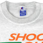Champion - 7-Up Shoot Out Crew Neck Sweatshirt 1990s Large Vintage Retro
