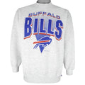 NFL (Logo 7) - Buffalo Bills Crew Neck Sweatshirt 1992 Large Vintage Retro Football