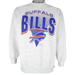 NFL (Logo 7) - Buffalo Bills Crew Neck Sweatshirt 1992 Large Vintage Retro Football