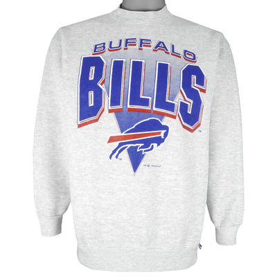 NFL (Logo 7) - Buffalo Bills Crew Neck Sweatshirt 1992 Large