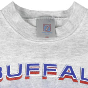 NFL (Logo 7) - Buffalo Bills Crew Neck Sweatshirt 1992 Large Vintage Retro Football