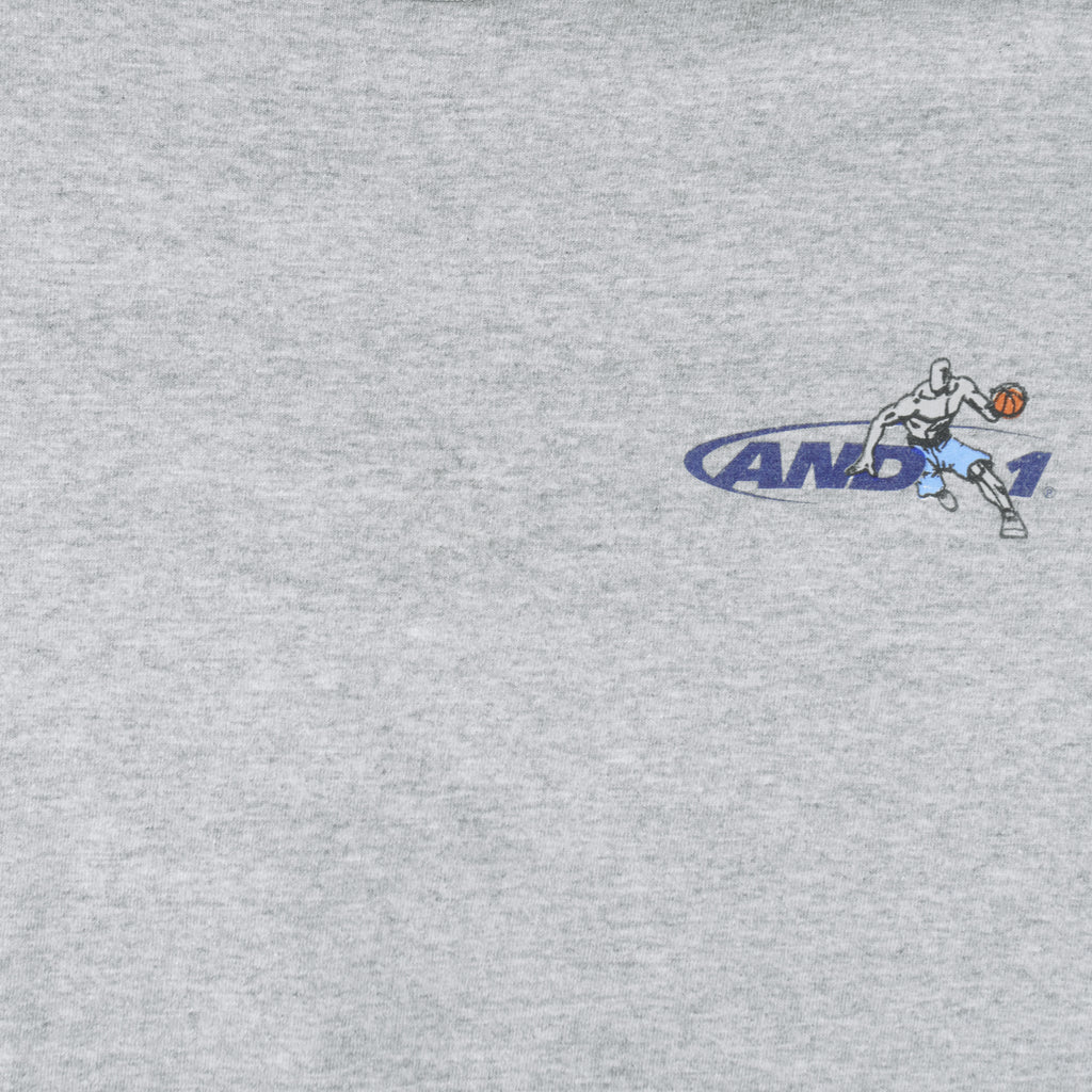 Vintage (And 1)  - One World Mismatch Basketball T-Shirt 1990s Medium Vintage Retro Basketball