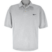 Nike - Grey Classic Grey Tag T-Shirt 1990s X-Large Vintage Retro