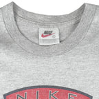 Nike - Grey Classic Since 1971 Single Stitch T-Shirt 1990s Large Vintage Retro