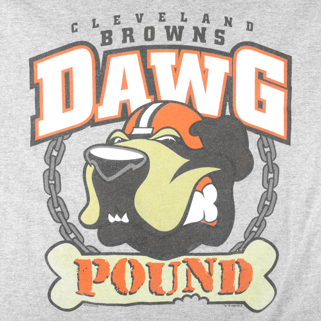 NFL (Lee) - Cleveland Browns Dawg Pound T-Shirt 1999 XX-Large Vintage Retro Football