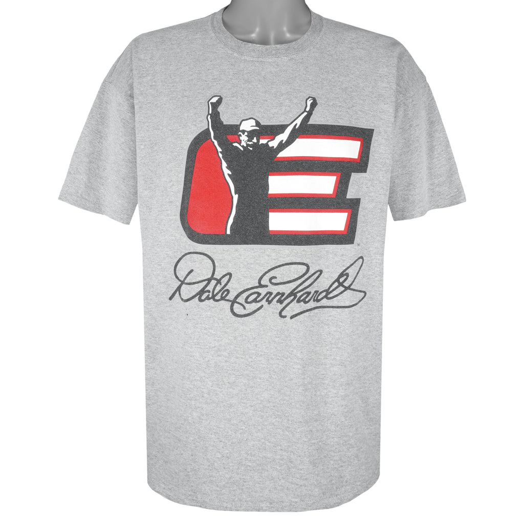 NASCAR (Winner's Circle) - Dale Earnhardt Single Stitch T-Shirt 1990s X-Large Vintage Retro