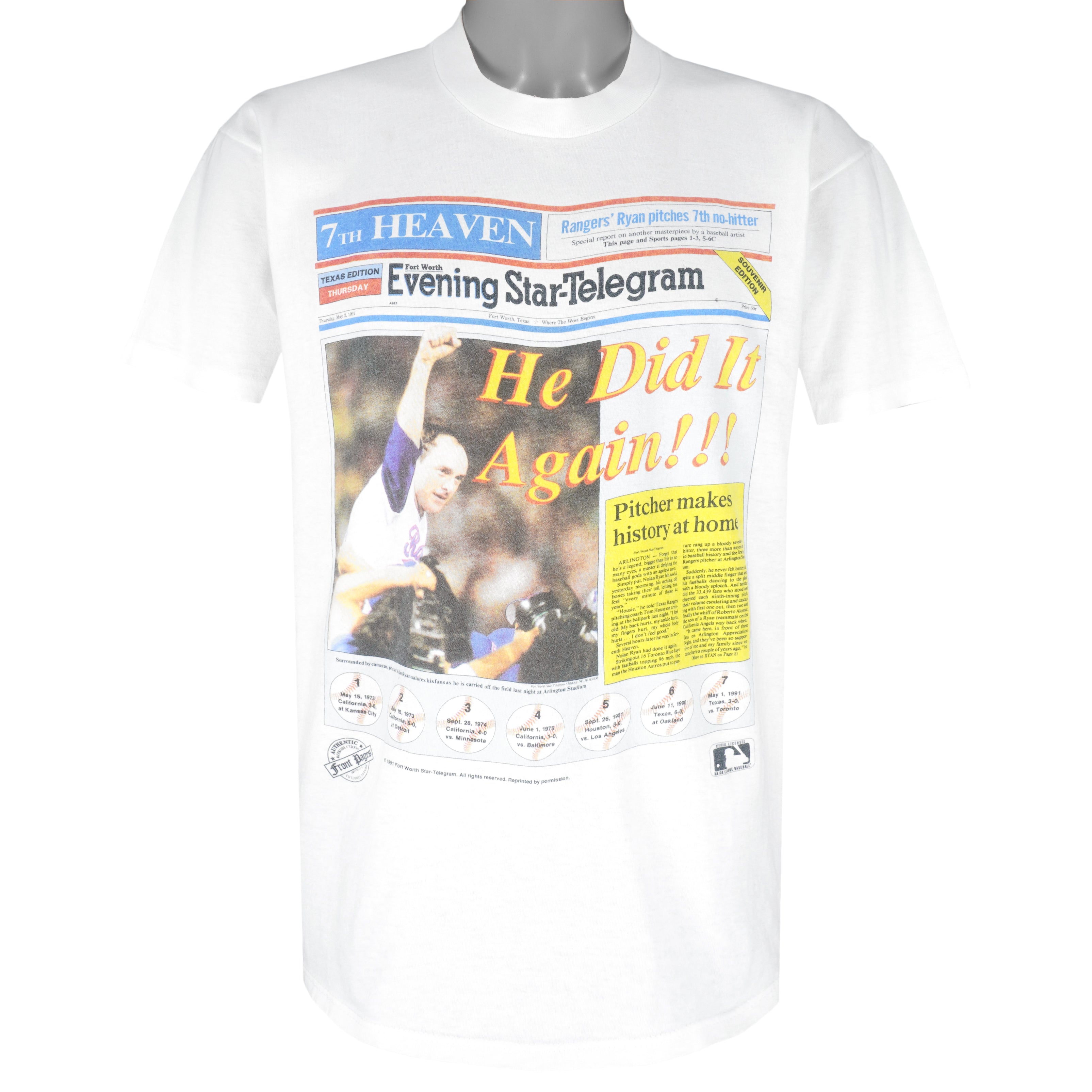 Rangers Shirt History T-Shirt
