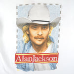 Vintage - Alan Jackson a Lot About Living and a Little About Love T-Shirt 1990s Large Vintage Retro