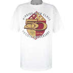 NFL (Oneita) - San Francisco 49ers Fiftieth Anniversary T-Shirt 1990s X-Large Vintage Retro Football