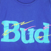 Budweiser (Fun Tees)- King Of Beers Sleeveless Shirt 1991 Large Vintage Retro
