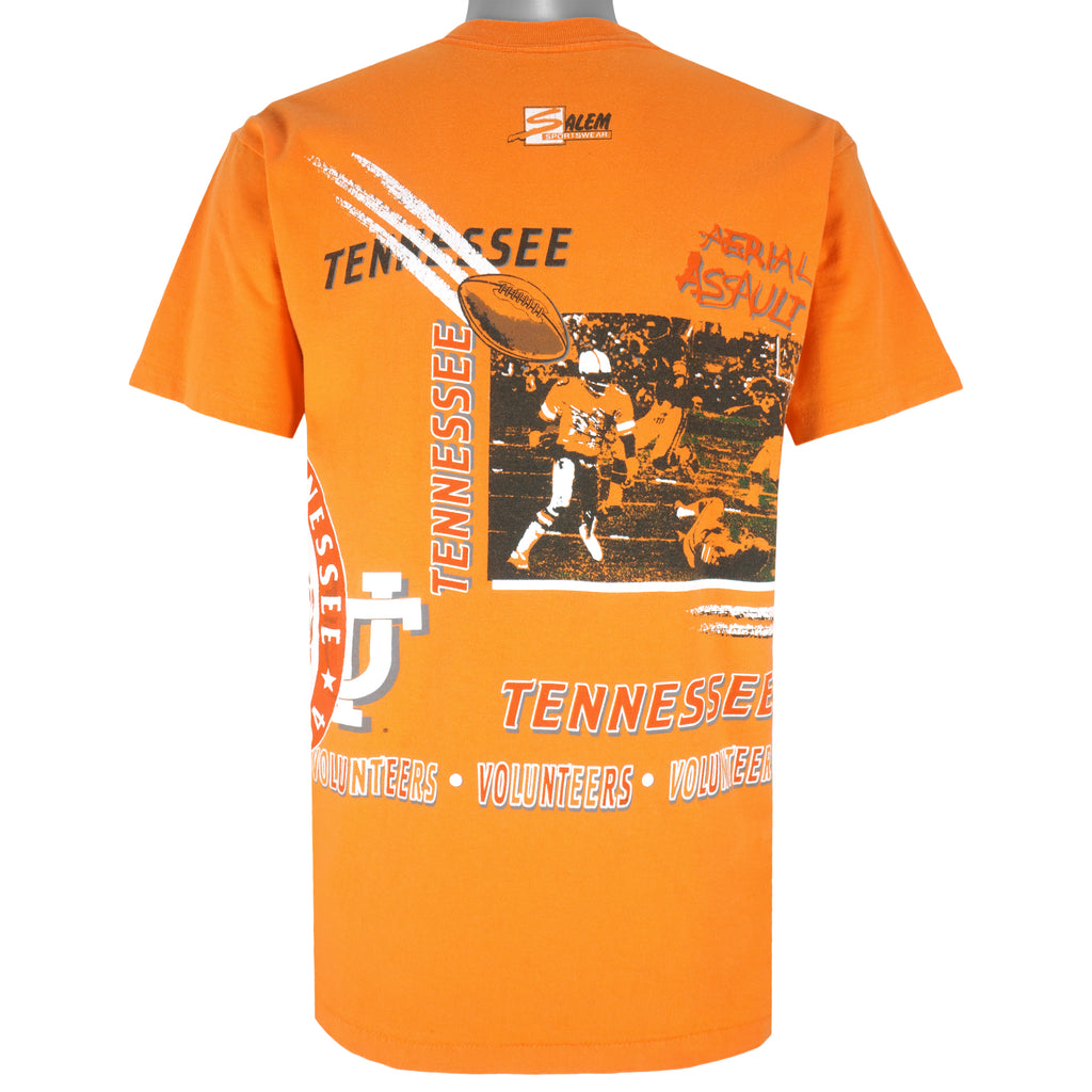 NCAA (Salem) - Tennessee Volunteers Aerial Assault T-Shirt 1990s Large Vintage Retro Football College