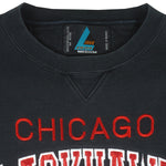 NHL (Logo Athletics) - Chicago Blackhawks Crew Neck Sweatshirt 1990s Medium Vintage Retro Hockey
