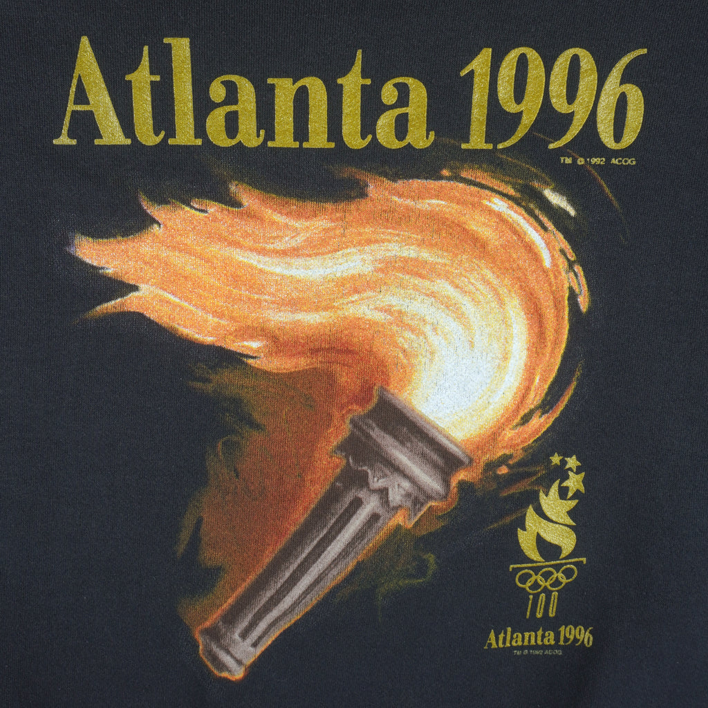 Champion - Olympic Games Atlanta Crew Neck Sweatshirt 1992 XX-Large Vintage Retro 