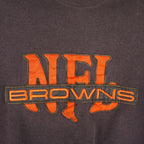 NFL (Nutmeg) - Cleveland Browns Crew Neck Sweatshirt 1990s X-Large Vintage Retro Football