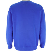 NFL (Trench) - Buffalo Bills AFC Champs Crew Neck Sweatshirt 1990 Large Vintage Retro Football 