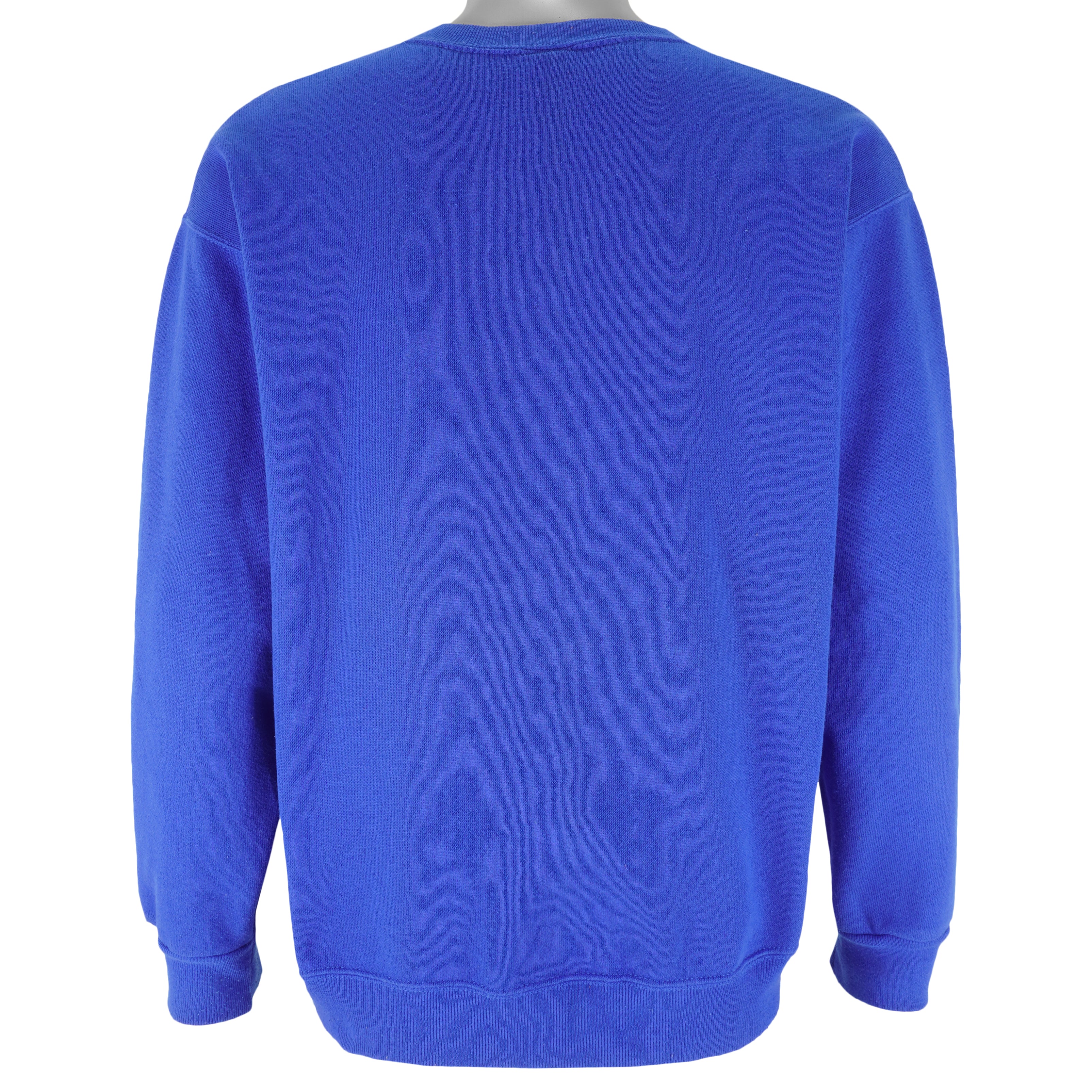 NFL (Trench) - Buffalo Bills AFC Champs Crew Neck Sweatshirt 1990 Large Vintage Retro Football 