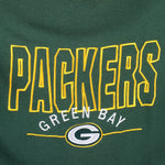 NFL (Logo 7) - Green Bay Packers Embroidered Crew Neck Sweatshirt 1990s X-Large Vintage Retro Football