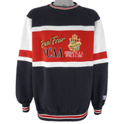 NCAA (Logo 7) - Final Four Embroidered Crew Neck Sweatshirt 1994 X-Large Vintage Retro Football
