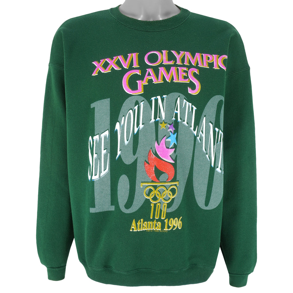 Vintage (Hanes) - Atlanta Olympic See You In at Lanta Sweatshirt 1992 Large Vintage Retro