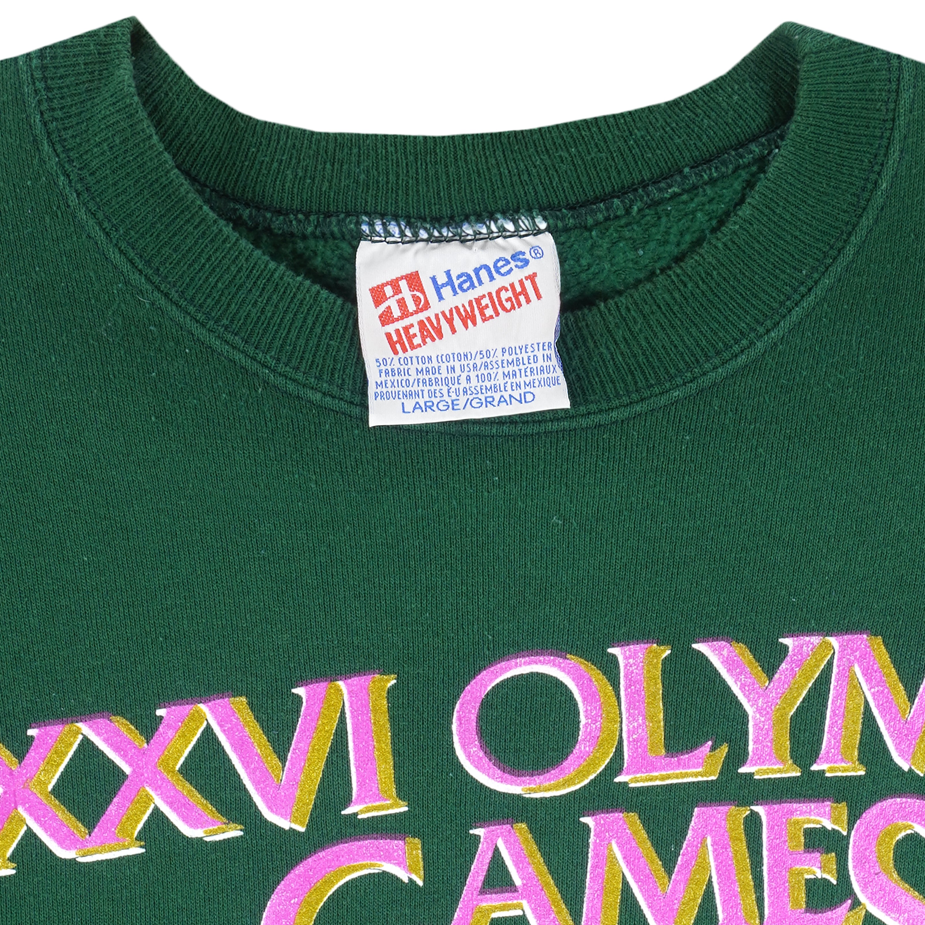 Vintage (Hanes) - Atlanta Olympic See You In at Lanta Sweatshirt 1992 Large Vintage Retro