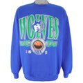 NBA (Logo 7) - Minnesota Timberwolves Crew Neck Sweatshirt 1990s X-Large Vintage Retro Basketball
