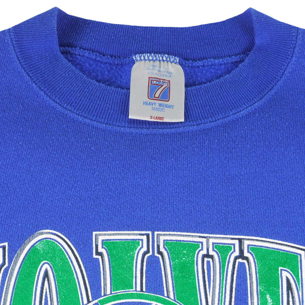 NBA (Logo 7) - Minnesota Timberwolves Crew Neck Sweatshirt 1990s X-Large Vintage Retro Basketball