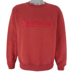Timberland - Red Wind Water Earth and Sky Crew Neck Sweatshirt 1990s Medium Vintage Retro