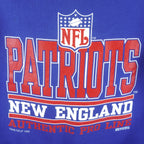 NFL (Russell Athletic) - New England Patriots Crew Neck Sweatshirt 1995 Large Vintage Retro Football