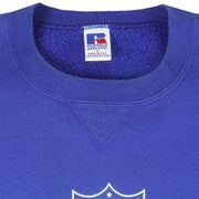 NFL (Russell Athletic) - New England Patriots Crew Neck Sweatshirt 1995 Large Vintage Retro Football
