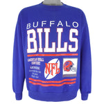 NFL - Buffalo Bills Die Hard Fan Crew Neck Sweatshirt 1991 X-Large Vintage Retro Football