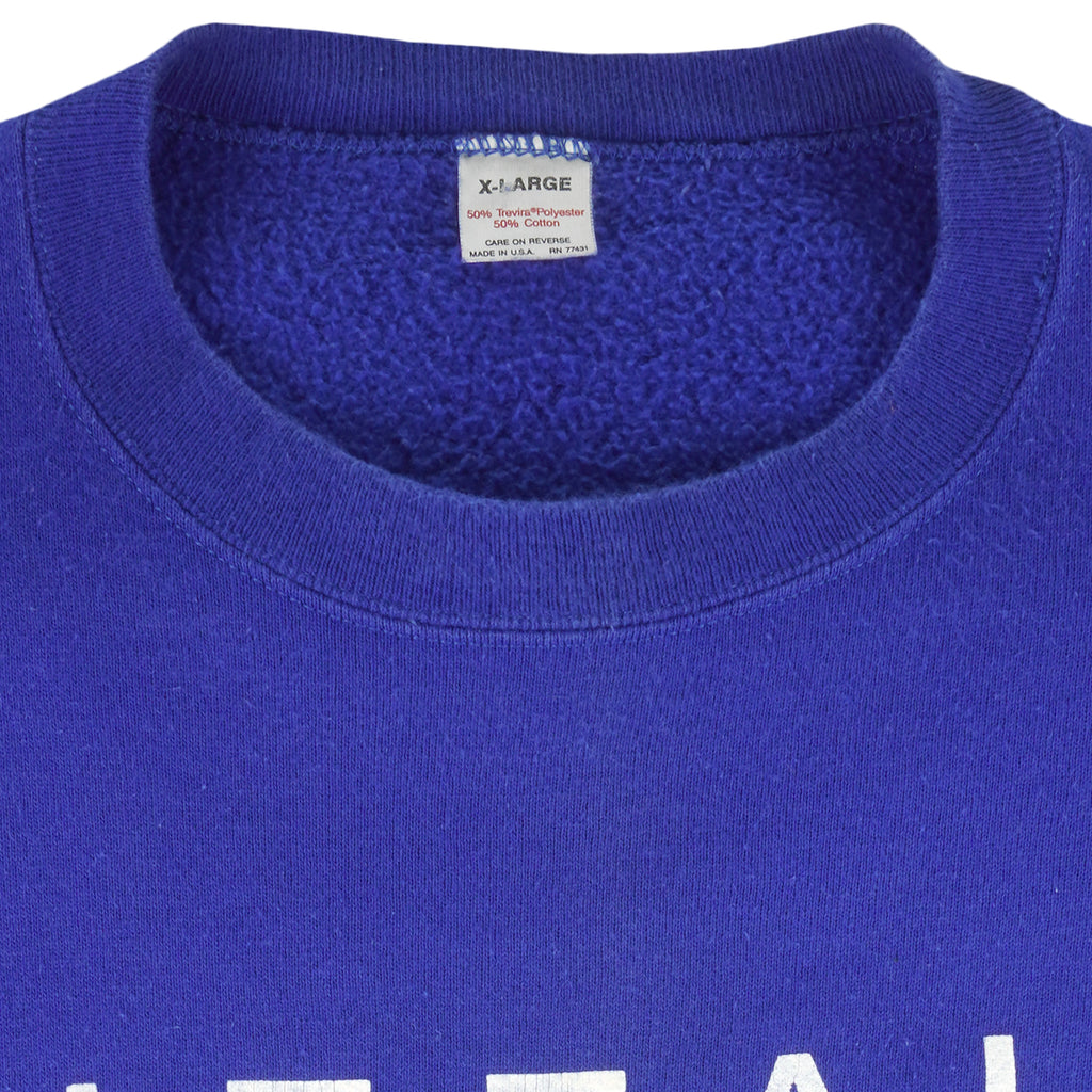 NFL - Buffalo Bills Die Hard Fan Crew Neck Sweatshirt 1991 X-Large Vintage Retro Football