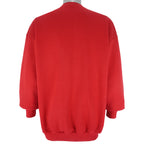 NBA (Logo 7) - Chicago Bulls Embroidered Crew Neck Sweatshirt 1990s X-Large Vintage Retro Basketball