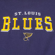 NHL (Lee) - St. Louis Blues Embroidered Crew Neck Sweatshirt 1990s X-Large Vintage Retro Hockey