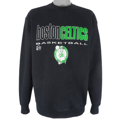 NBA (Salem) - Boston Celtics Spell-Out Sweatshirt 1990s X-Large