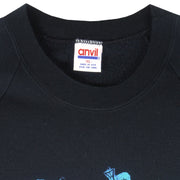 Vintage (Anvil) -  Milagro Santana Crew Neck Sweatshirt 1990s X-Large Vintage Retro